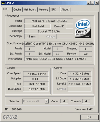 EVGA  nForce 680i SLI and Yorkfield overclocking
